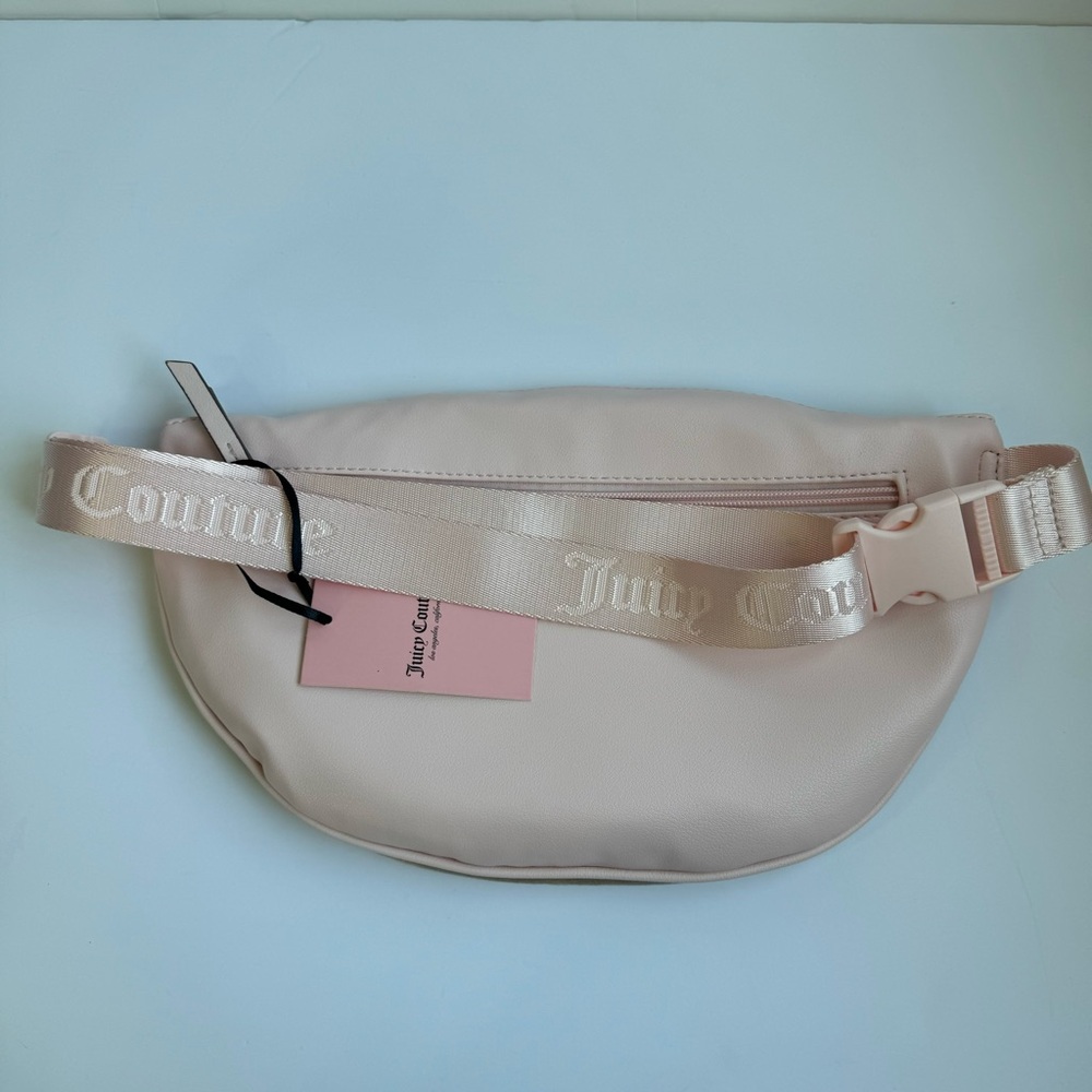 Juicy Couture YK2 Queen of everything Fanny Bag Cafe/ Powder Blush - Picture 13 of 16